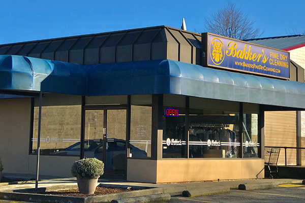 exterior dry cleaning service street parking woodinville